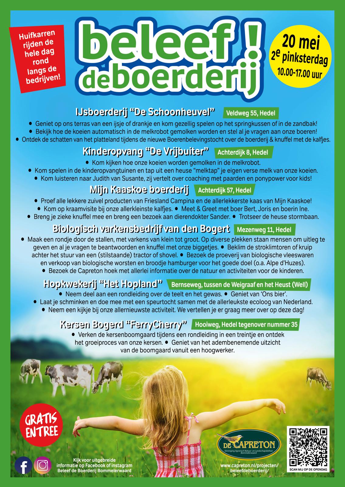 poster beleef de boerderij 2024